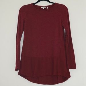 Burgundy Long Sleeve